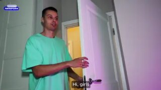Can You Teach Me how to Suck Dick? Steamy Threesome with Sloppy Bj Lesson
